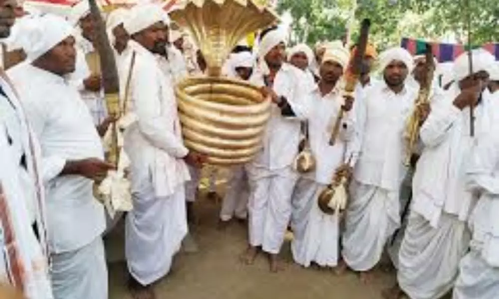 Nagoba festival  started in Adillabad District
