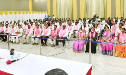 TRS corporators who met CM KCR