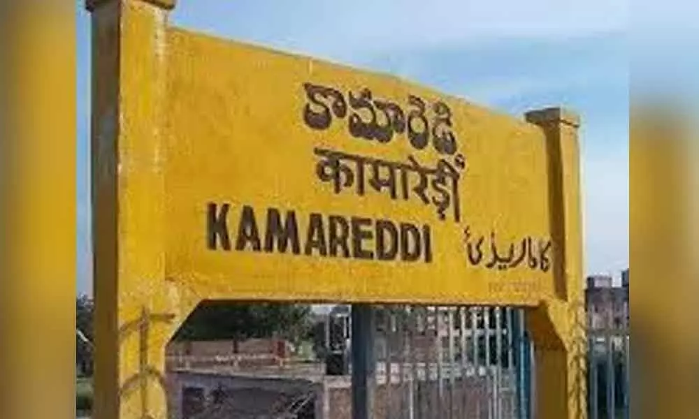 Road accident in kamareddy suburb
