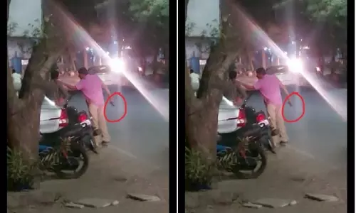 తాగిన మైకంలో తుపాకితో కానిస్టేబుల్ వీరంగం