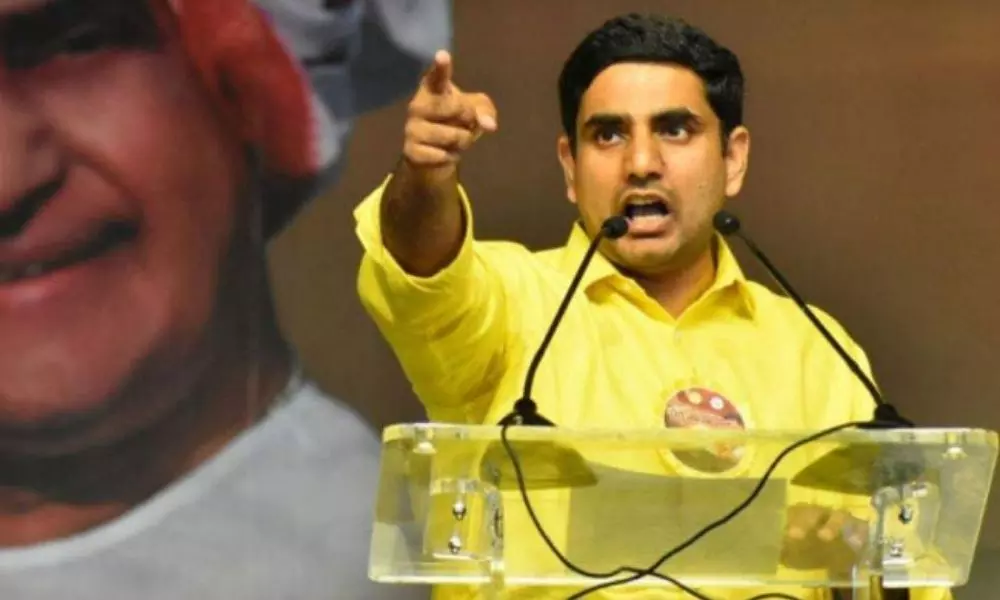 YCP leaders Fires on Nara Lokesh comments
