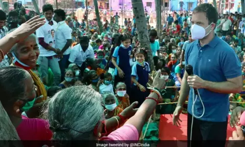 పుదుచ్చేరి ఎన్నికలే లక్ష్యంగా రాహుల్ పర్యటన.. పుదుచ్చేరి ఎన్నికలే లక్ష్యంగా రాహుల్ పర్యటన..