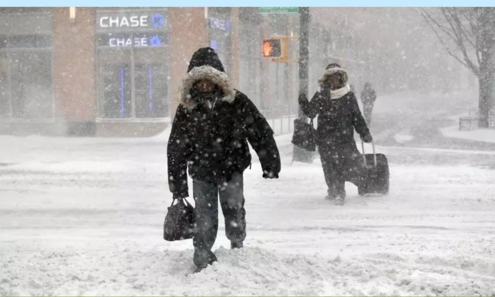 Heavy Snow Cyclone in Southern United States