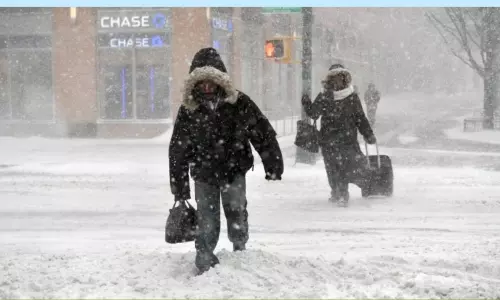 Heavy Snow Cyclone in Southern United States Heavy Snow Cyclone in Southern United States