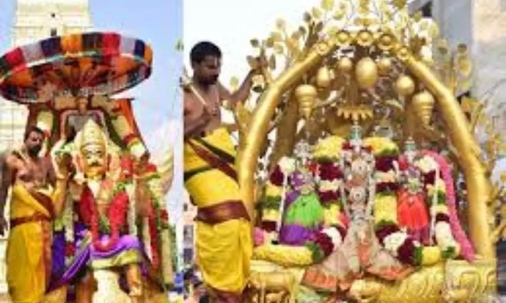 Ratha Saptami Celebrations in Srikakulam Arasapalli