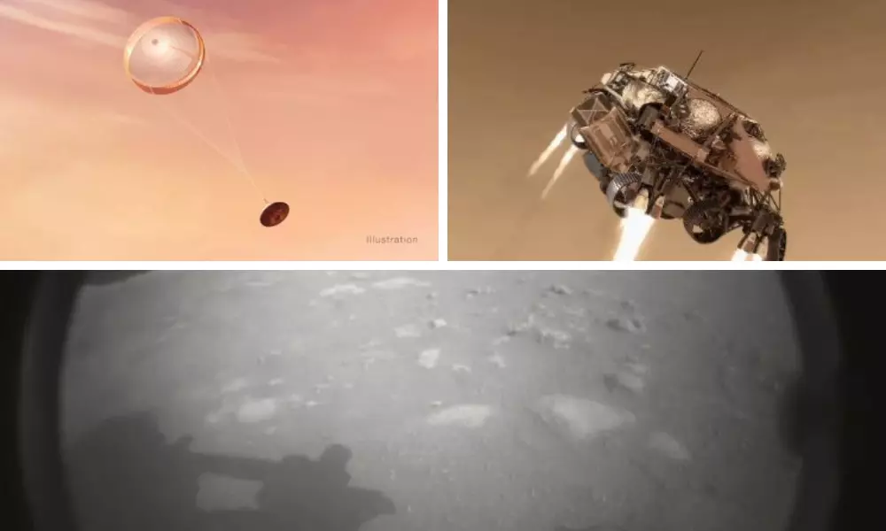 NASA Perseverance rover successfully lands on Mars