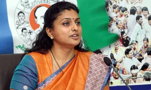 Roja Comments On  NaraLokesh