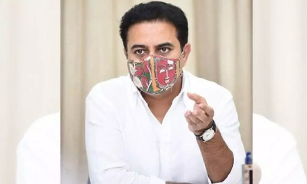 Minister KTR Meeting on Graduate MLC Elections