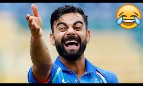 Watch Virat Kohli Imitates Steve Smith Hilarious Video