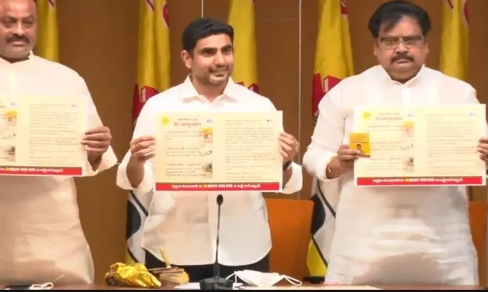 TDP released the Municipal Election Manifesto