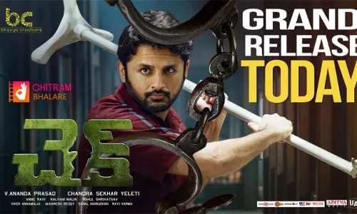 Nithin Check Movie twitter Review