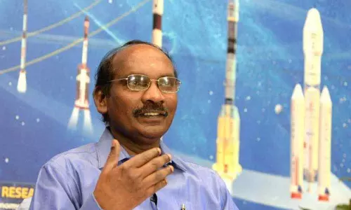 ISRO Chairmen Shivan Visits The Thirumala Temple ISRO Chairmen Shivan Visits The Thirumala Temple