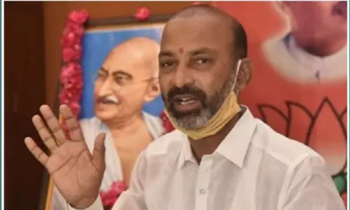 Bandi Sanjay Class To Nagarjunasajar BJP Leaders Bandi Sanjay Class To Nagarjunasajar BJP Leaders