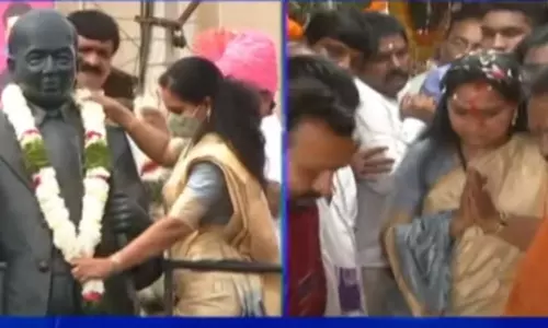 MLC Kavitha Inaugurates Jannepalli Shivalayam MLC Kavitha Inaugurates Jannepalli Shivalayam