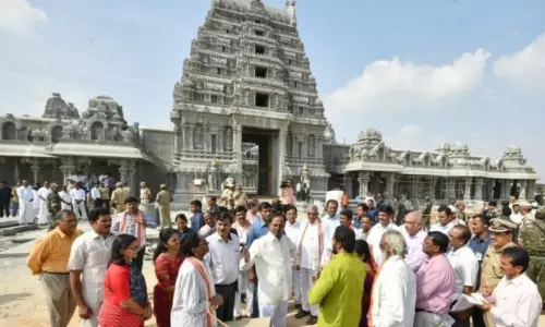 Chief Minister KCR tour In Yadadri