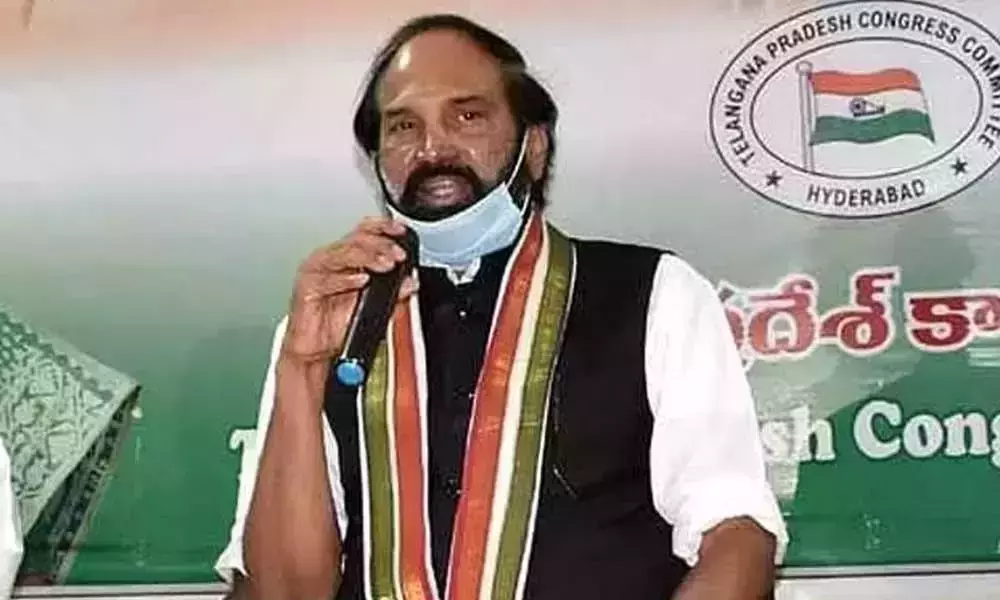 Uttam Kumar Reddy Fires On CM KCR