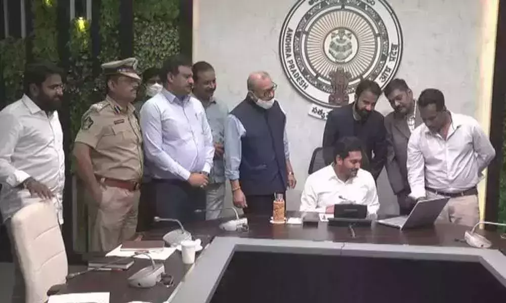 AP CM Jagan launches AP Fact Check website