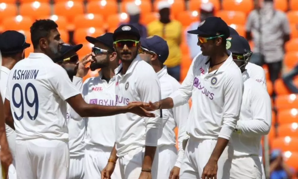India vs England India Won 4 Test matchSeries