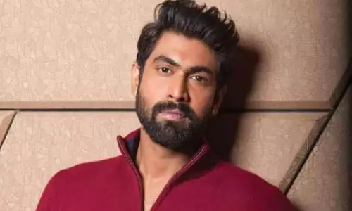 Rana Daggubati with Sukumars Associate Rana Daggubati with Sukumars Associate