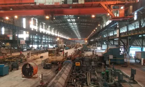 Employees Of Vizag Steel Plant Protest Against Privatisation