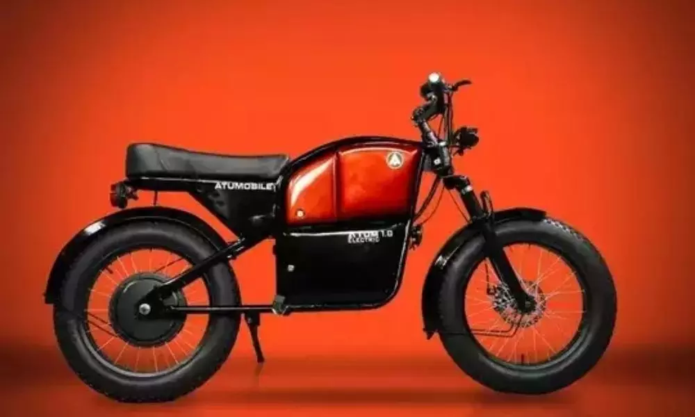 ‌Hyderabad EV start-up Makes New Electric Bike Atum 1.0 With Eco Friendly