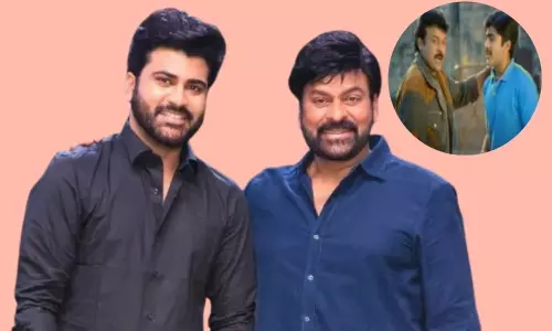 Chiranjeevi: చిరు,శర్వానంద్  స్క్రీన్‌ షేర్ చేసుకున్న తొలి వీడియో ఇదే