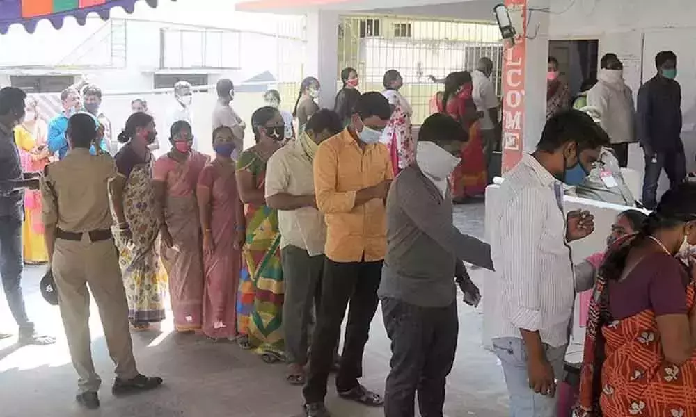 Municipal Elections Polling Started in Andhra Pradesh