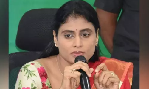 YS Sharmila Meeting in Warangal District YS Sharmila Meeting in Warangal District