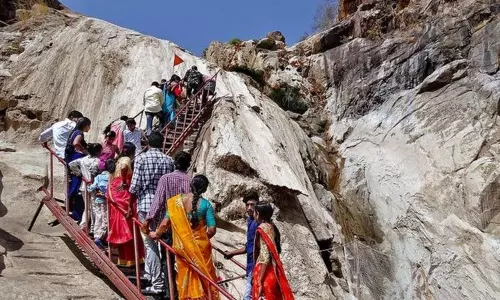 Lord Shiva Temple in Kuntala Water Falls Lord Shiva Temple in Kuntala Water Falls