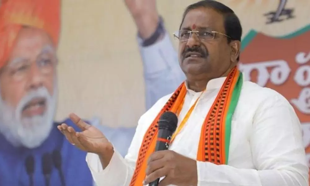 BJP Chief Somu Veerraju Presided Over the Meeting in Vijayawada