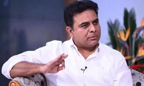 Minister KTR Birthday Gift to Activist  Daughter Birthday