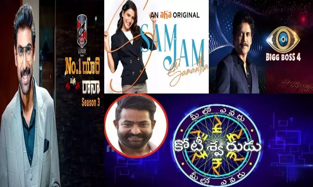 Tollywood Stars Becoming Host for TV Shows