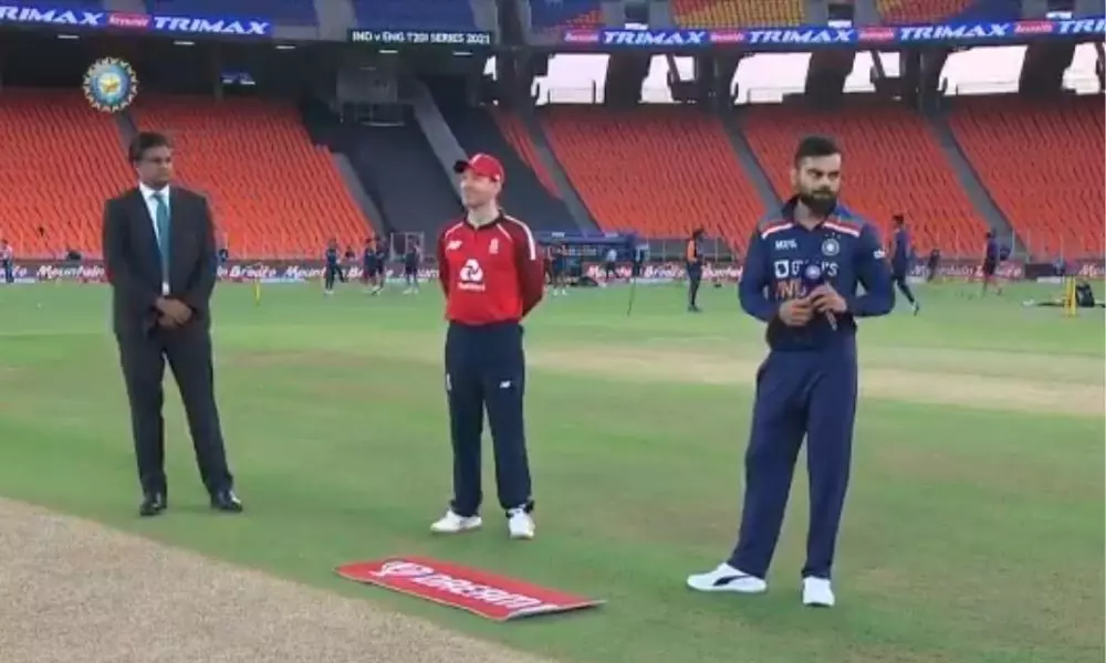 India vs Engalnd 3rd T20:Toss won by england, and choose bowling