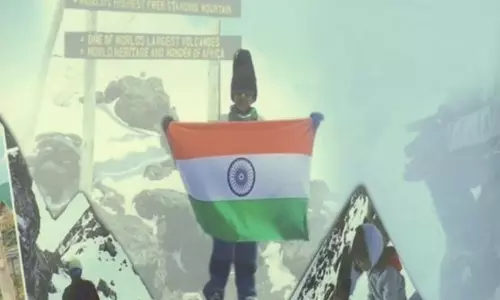 7 Year Old Virat Chandra Scales Mount Kilimanjaro
