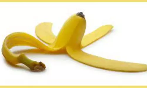 Banana Peel Helps to Get Pearl Like Teeth Banana Peel Helps to Get Pearl Like Teeth