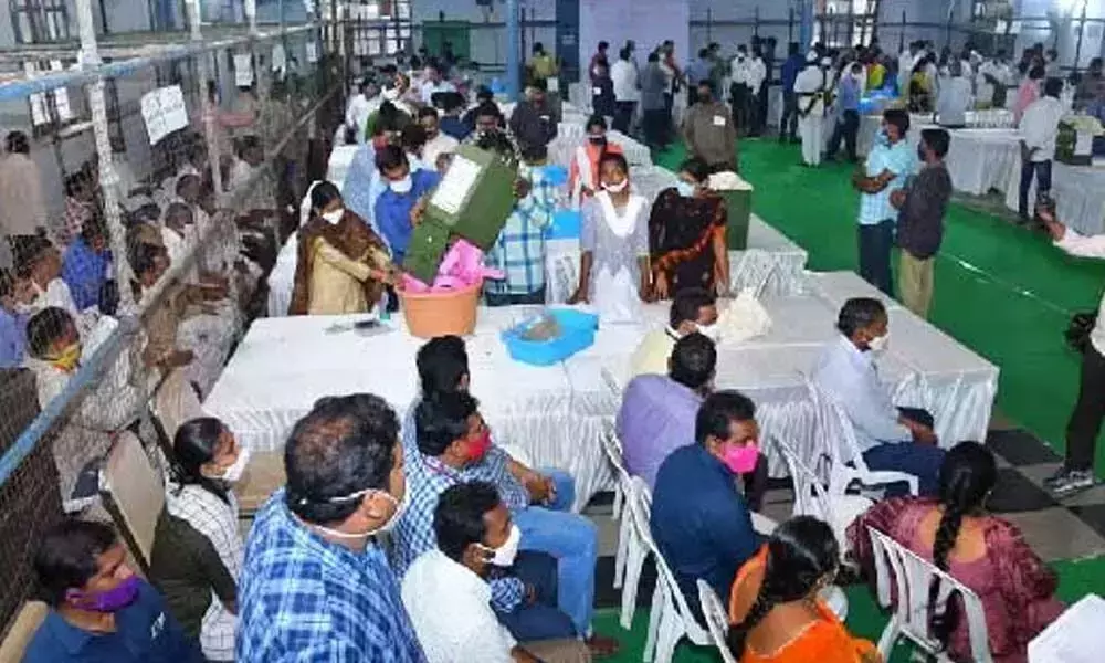 MLC election Vote Counting is Underway in Telangana
