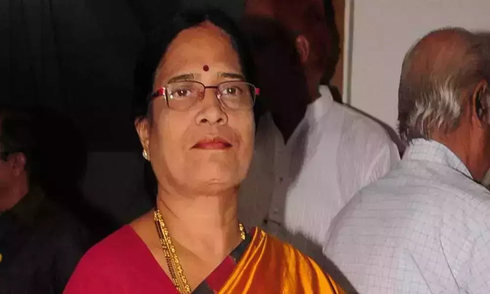 Surabhi Vani Devi leads in Hyderabad graduate MLC seat