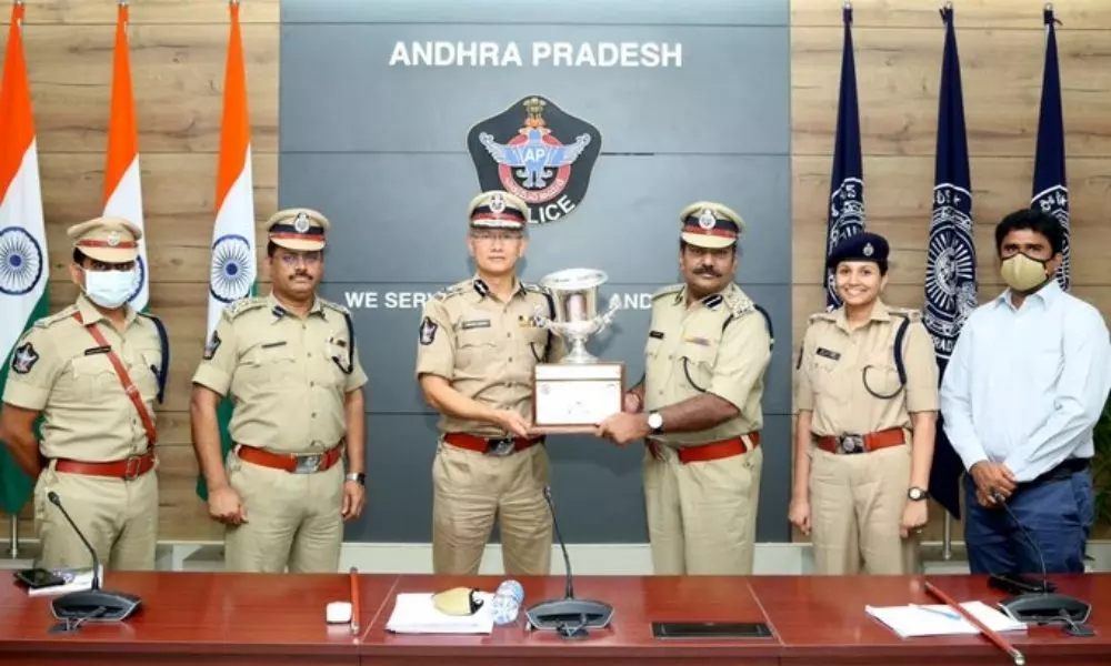 Andhra Pradesh Police Receives National Awards From Three National Organizations