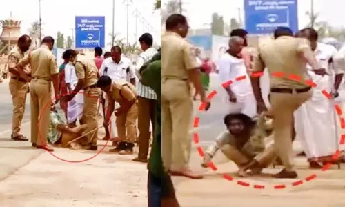 hmtv Effect: 2 Cops Suspended for Attacking Driver at Sadashivpet