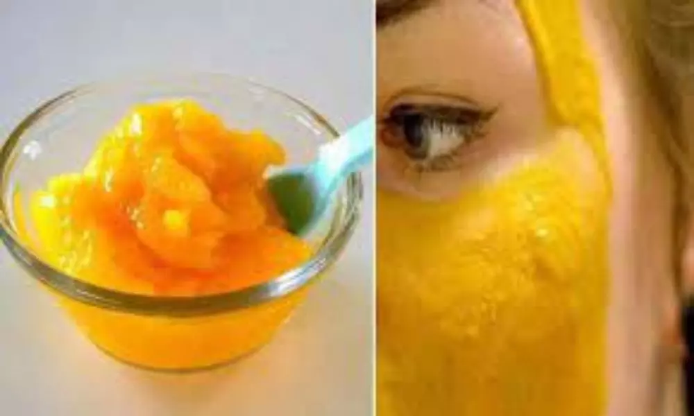Mango Pulp for Skin Beauty