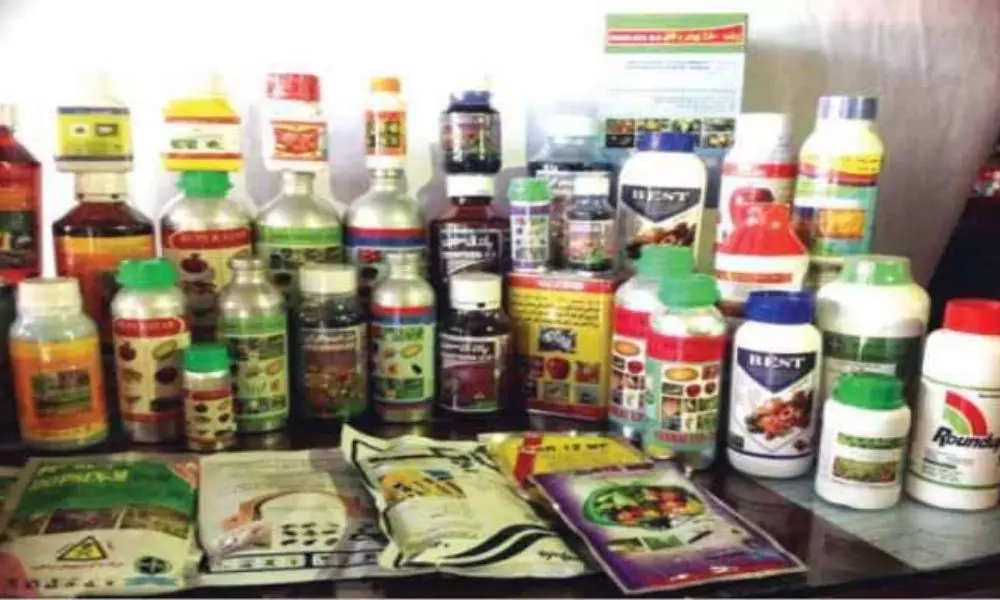 Fake Insecticides making in Pithapuram