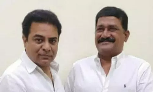 TDP MLA Ganta Srinivasa Rao Meets Assembly Speaker