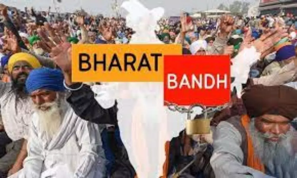 Bharat Bandh Today as Farm Protest