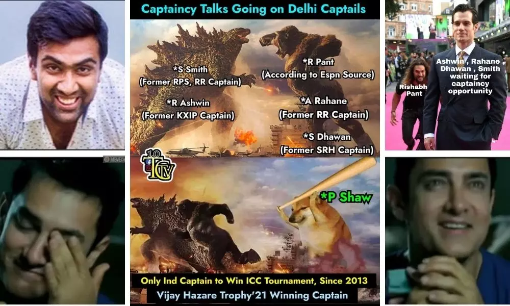 Delhi Capitals New Captain viral on Social Media