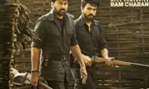 Megastar Chiranjeevi Acharya Movie Motion Poster Released Megastar Chiranjeevi Acharya Movie Motion Poster Released