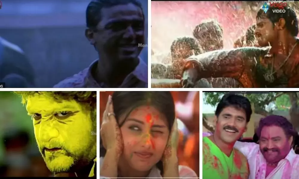 Holi 2021 Special: These Telugu songs will enhance your mood in the colourful Festival