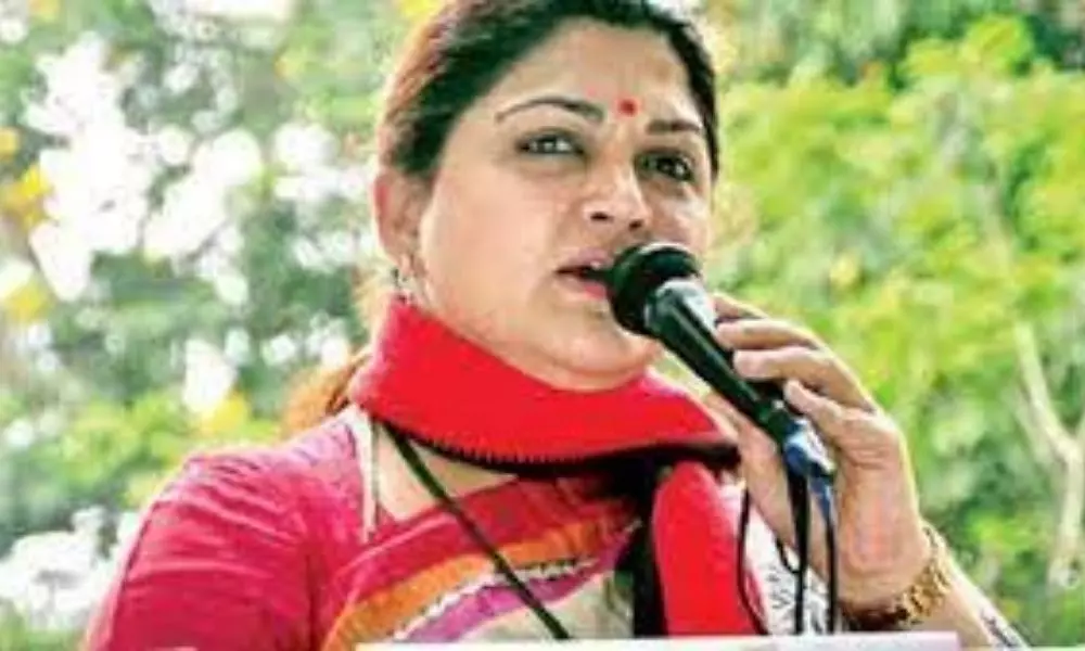 If A Girl Is Born One Lakh  Rupees Deposit Says BJP MLA  Contestant Kushboo