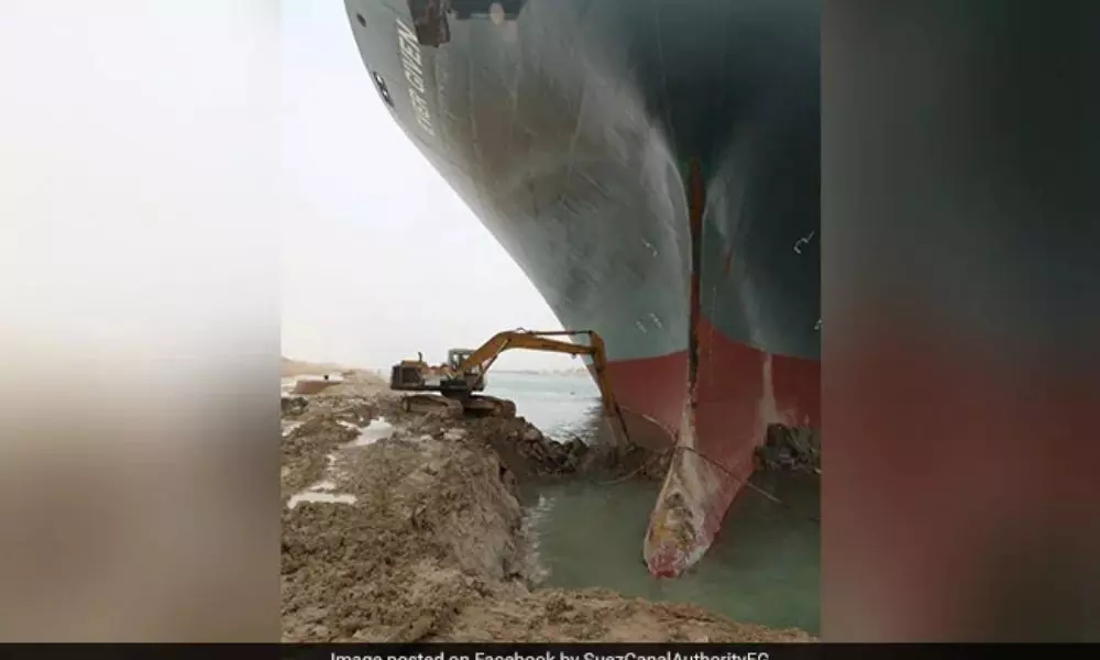 Suez Chief Osama Rabie Says Human Error in Ship Grounding