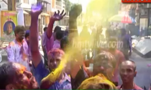 Holi Celebrations in Mahbubnagar