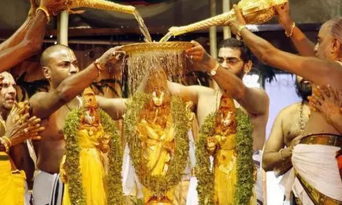 TTD To Conduct Annual Abhishekam To Prevent Idol TTD To Conduct Annual Abhishekam To Prevent Idol